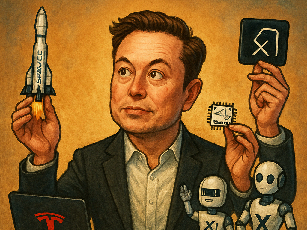 Elon Musk Urus Perusahaan