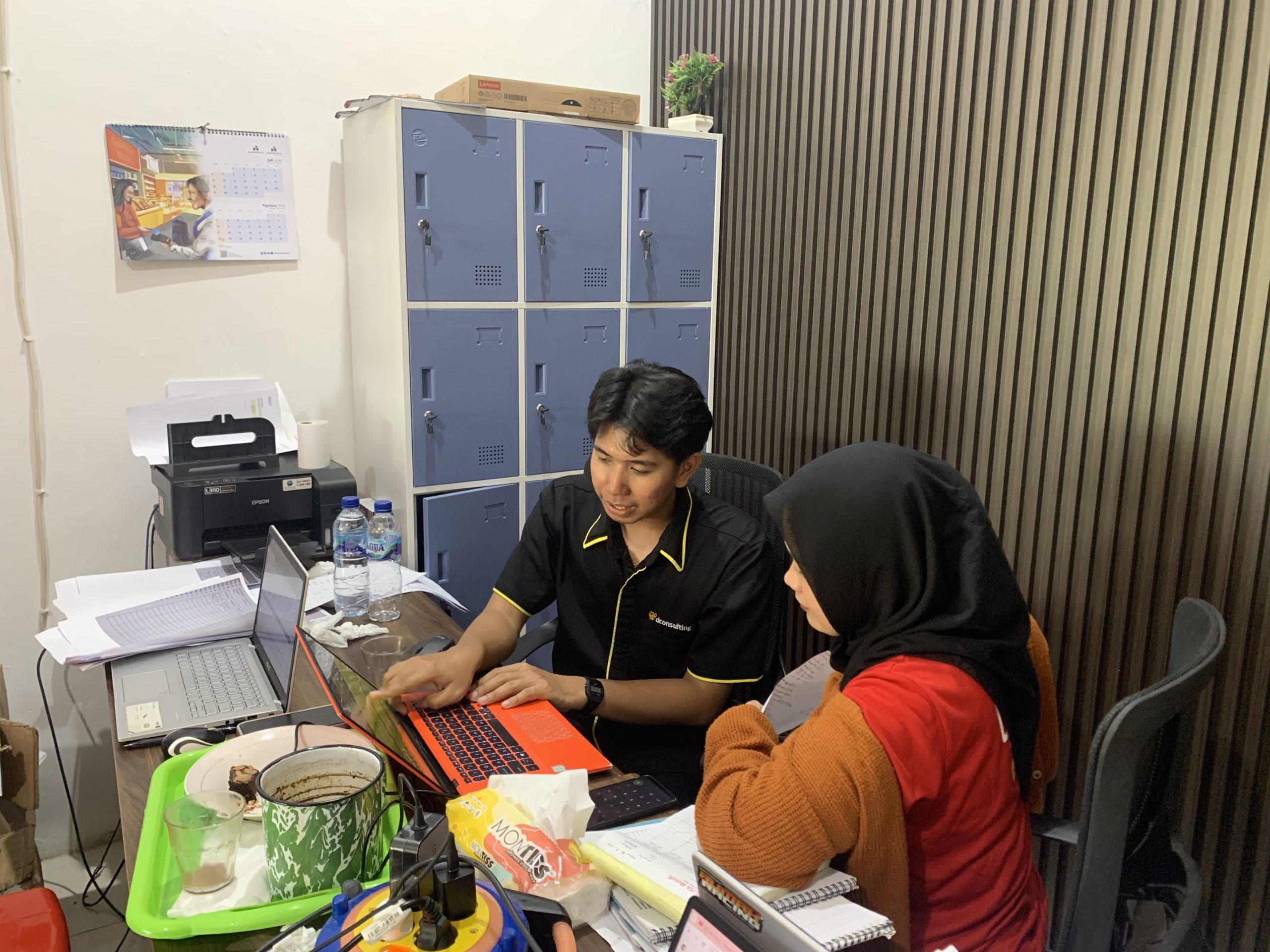 Pelatihan Accurate di klien 1