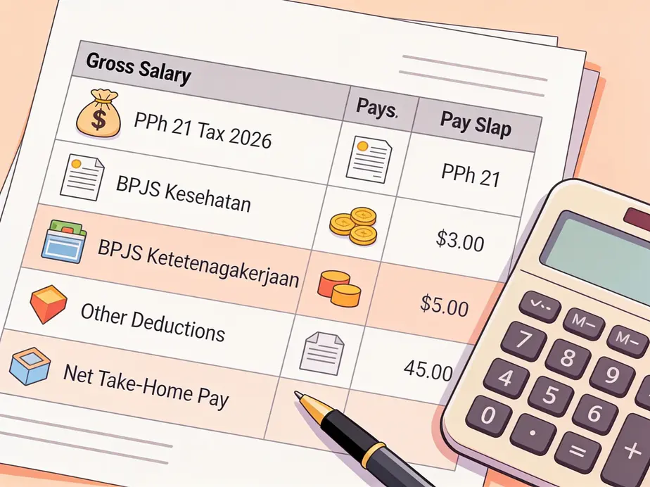 Tarif PPh 21 Terbaru 2026: Simulasi Take Home Pay untuk Gaji Rp10 Juta - Rp50 Juta